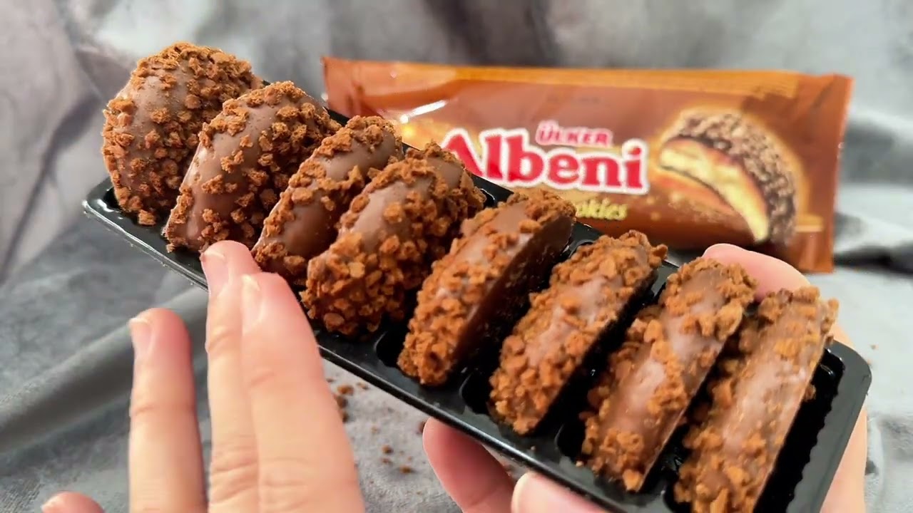 🍪 ASMR Распаковка ALPENI Chocolate Cookies | Шуршание упаковки 😌 No Talking