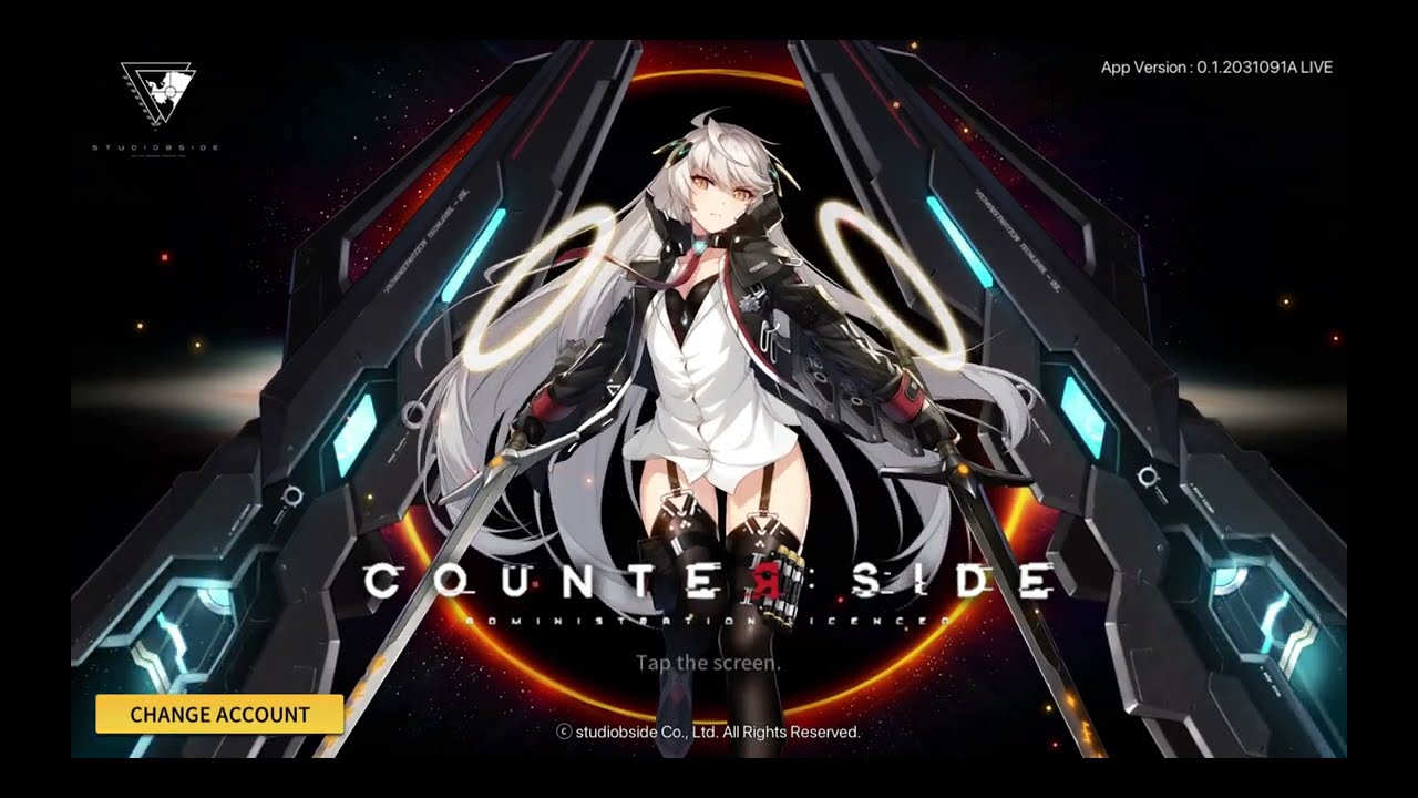 CounterSide Global Server - Login Screen Theme And Lobby Chill