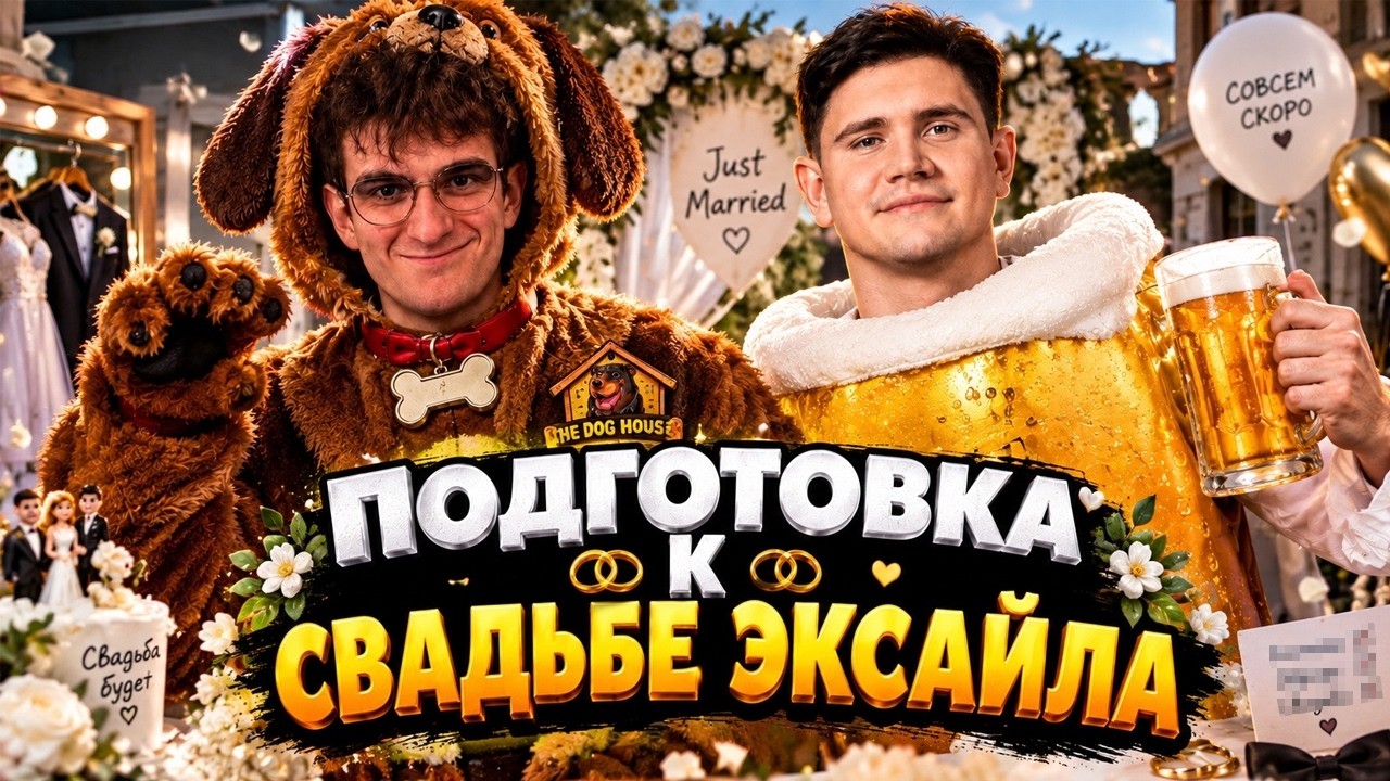ЭВЕЛОН и ШАДОУКЕК ПОДГОТОВКА к СВАДЬБЕ ЭКСАЙЛА ft. БАЙ ОВЛ  EVELONE SHADOWKEK