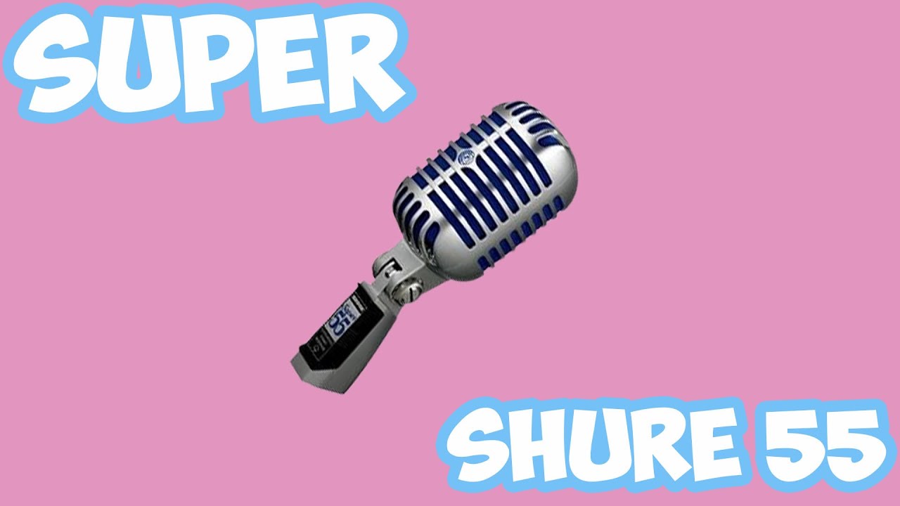 SHURE 55 Super - динамический суперкардиоидный вокальный микрофон