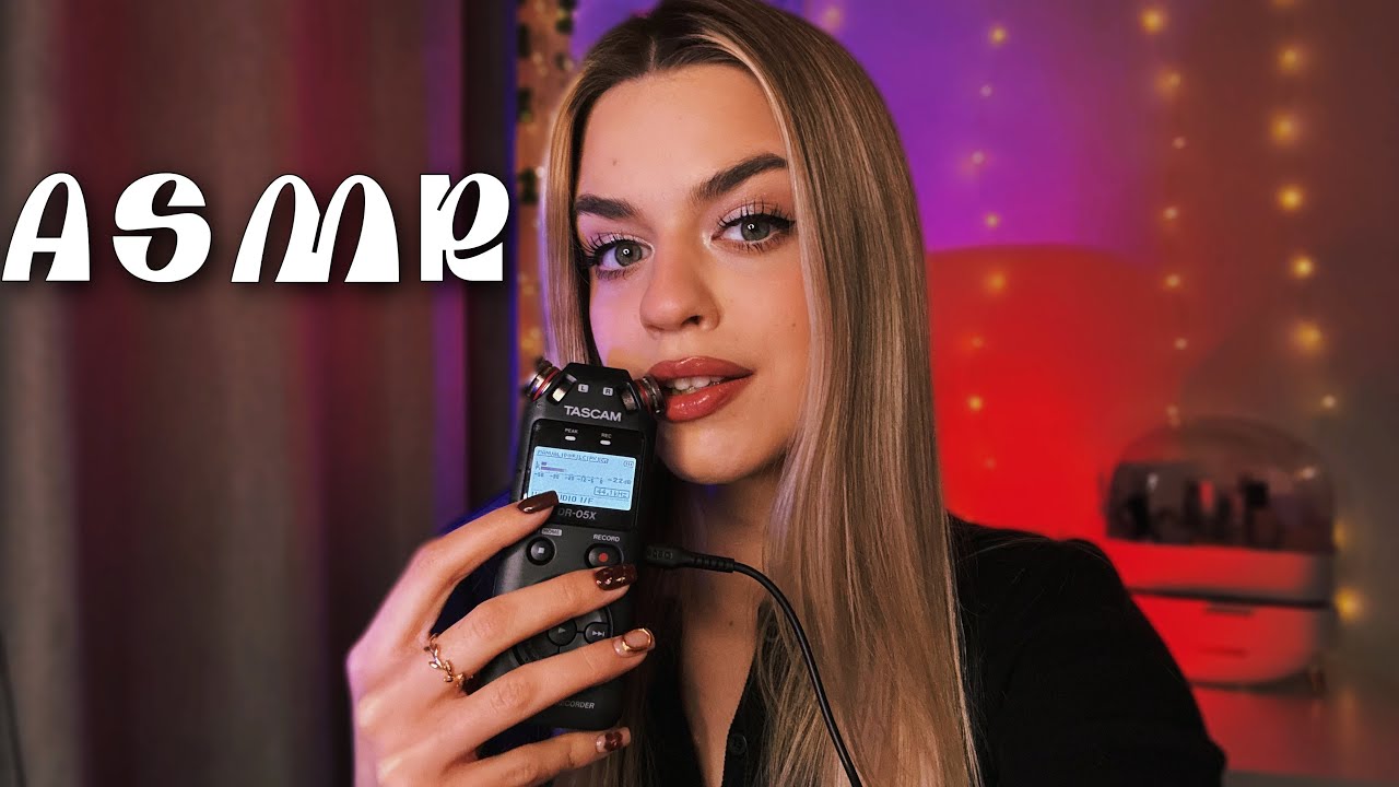 АСМР ✨У тебя точно будут мурашки✨неразборчивый шепот/звуки рта/угадай слово
