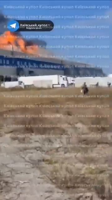 🇺🇦🔥Моменты атаки складов АТБ в Киевской области.