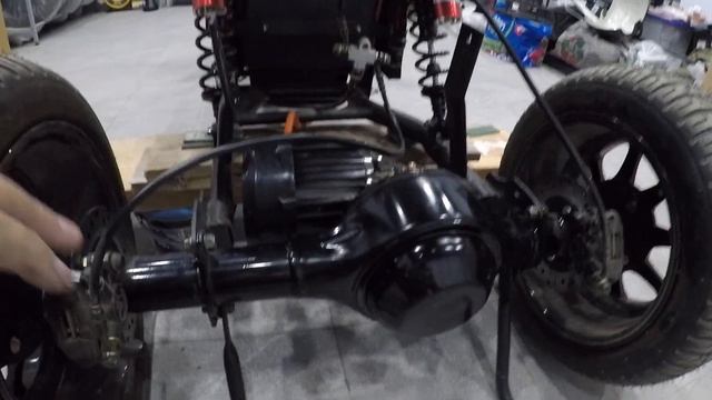 Выравнивание моста на Ikingi M12 Pro Trike