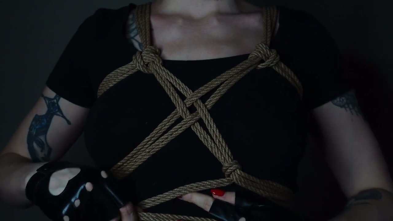 Shibari - самостоятельный обвяз/ Self Bondage