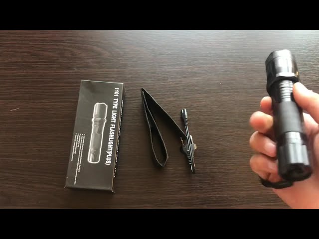 Распаковка Фонаря Шокера - Отпугивателя Собак РЕАЛЬНО РАБОТАЕТ! Громко!