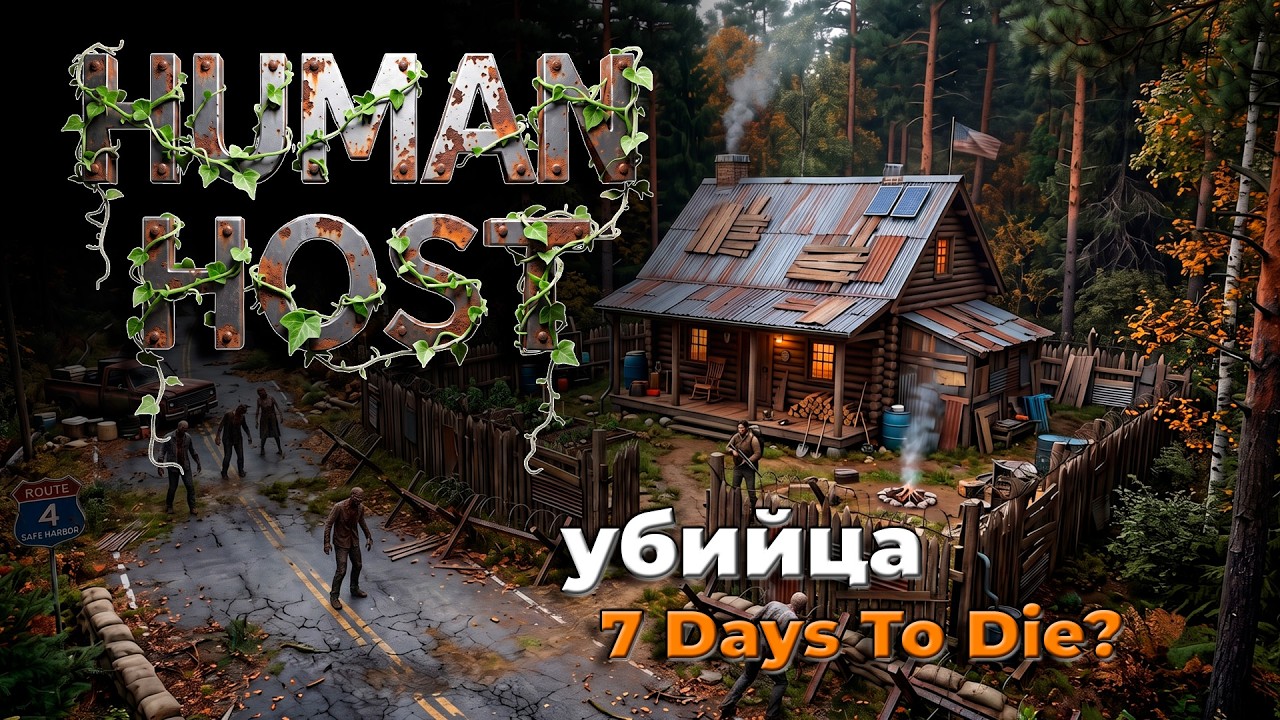 Новая зомби выживалка | Human Host | первый взгляд