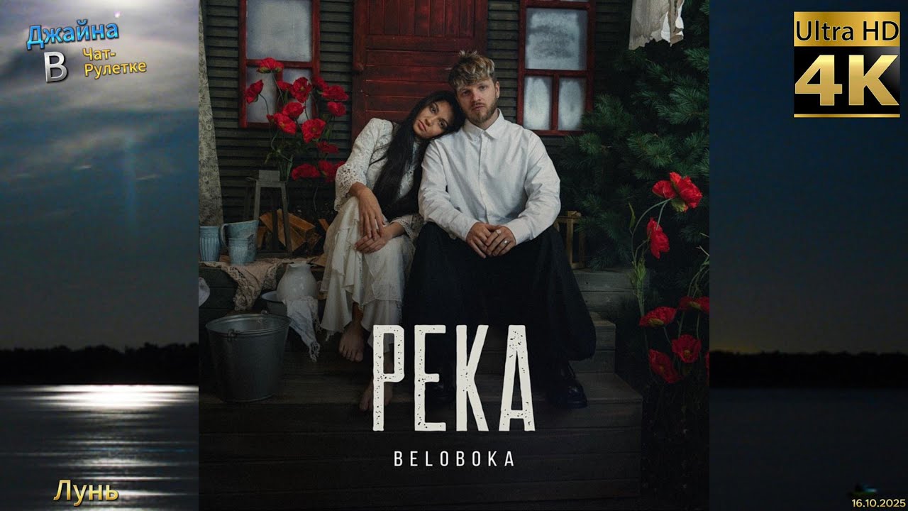 BELOBOKA - Река. 4К видео. Джайна. Девушка танцует в чатрулетке