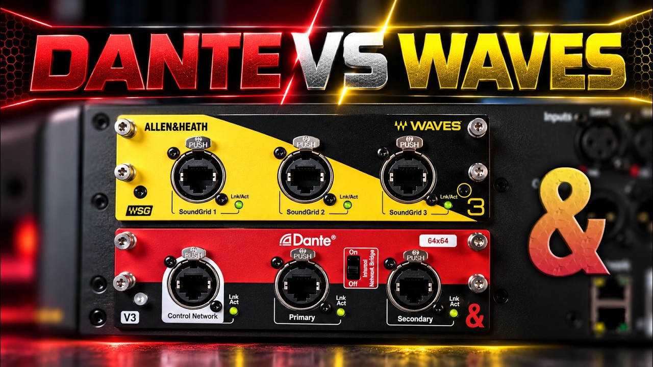 Allen & Heath: Dante VS Waves — основные отличия