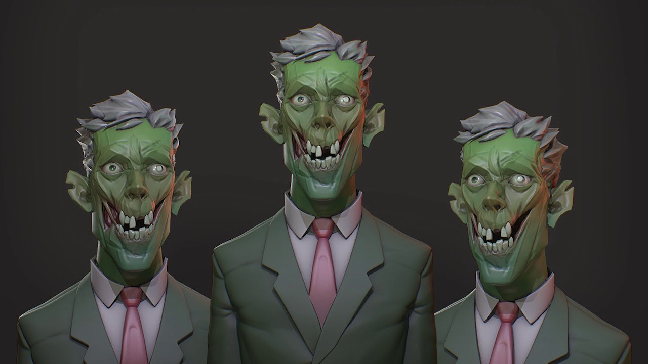 Скульптинг в Zbrush