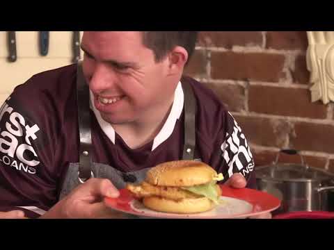 'CHICKEN BURGAH!' Ft. Clayton's World | Sean And Marley (русская озвучка)