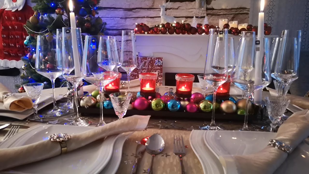 СЕРВИРОВКА ПРАЗДНИЧНОГО, НОВОГОДНЕГО СТОЛА. Table Setting