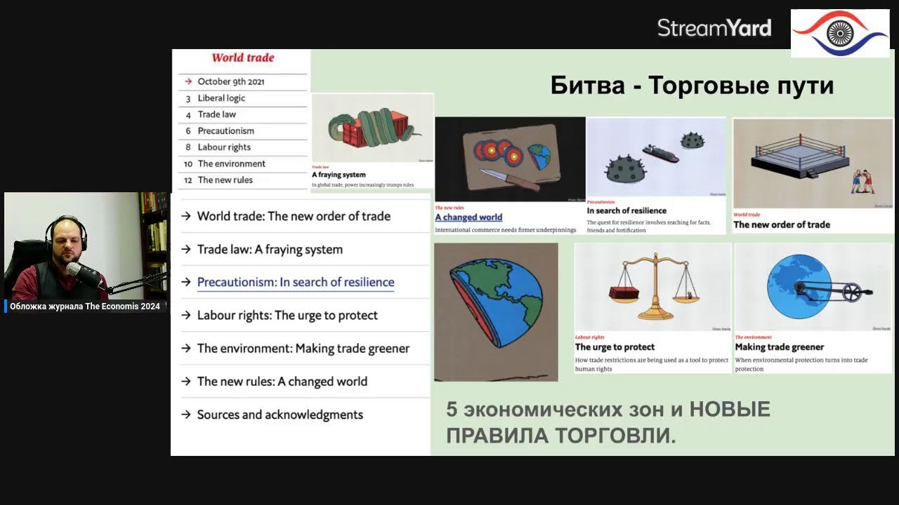 Обложка журнала The Economist 2024 декодирует астролог Jānis Riežnieks Янис Риежниекс
