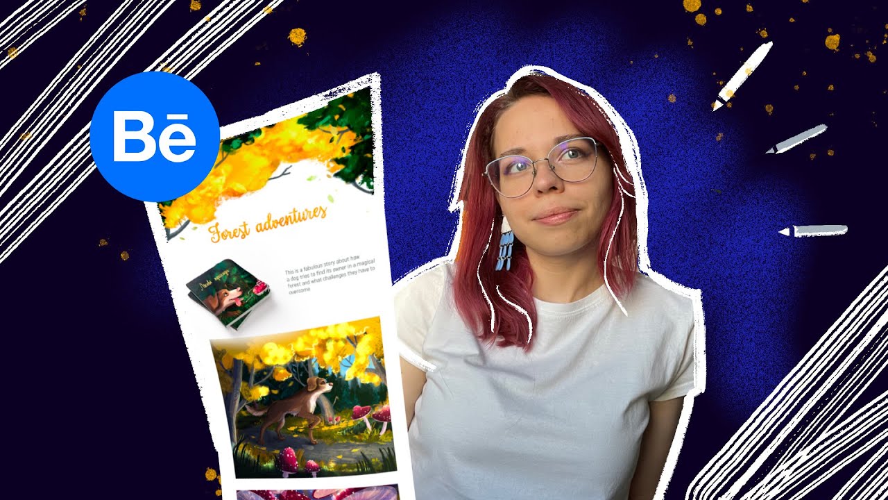 Оформлюю проєкт на Behance