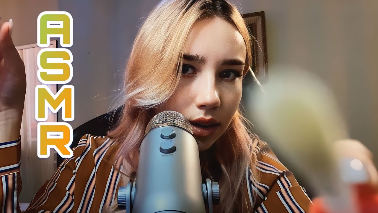 |asmr| 🧟♀️липкий звуки, звуки рта🧟