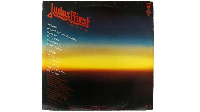 Виниловая пластинка Judas Priest – Point Of Entry (1981), CBS, UK
