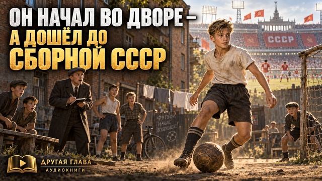 АУДИОКНИГА ПОЛНОСТЬЮ | ОН НАЧАЛ ВО ДВОРЕ — А ДОШЁЛ ДО СБОРНОЙ СССР | Книга 1 из 8