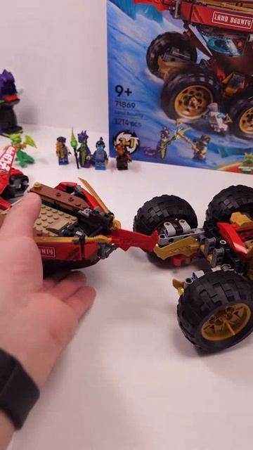 LEGO NINJAGO Боевой корабль (71869) [1214 деталей] Обзор