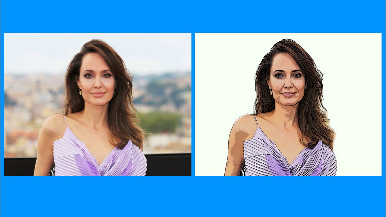 Как легко сделать из фотографии рисунок в фотошопе - не обладая опытом и знаниями