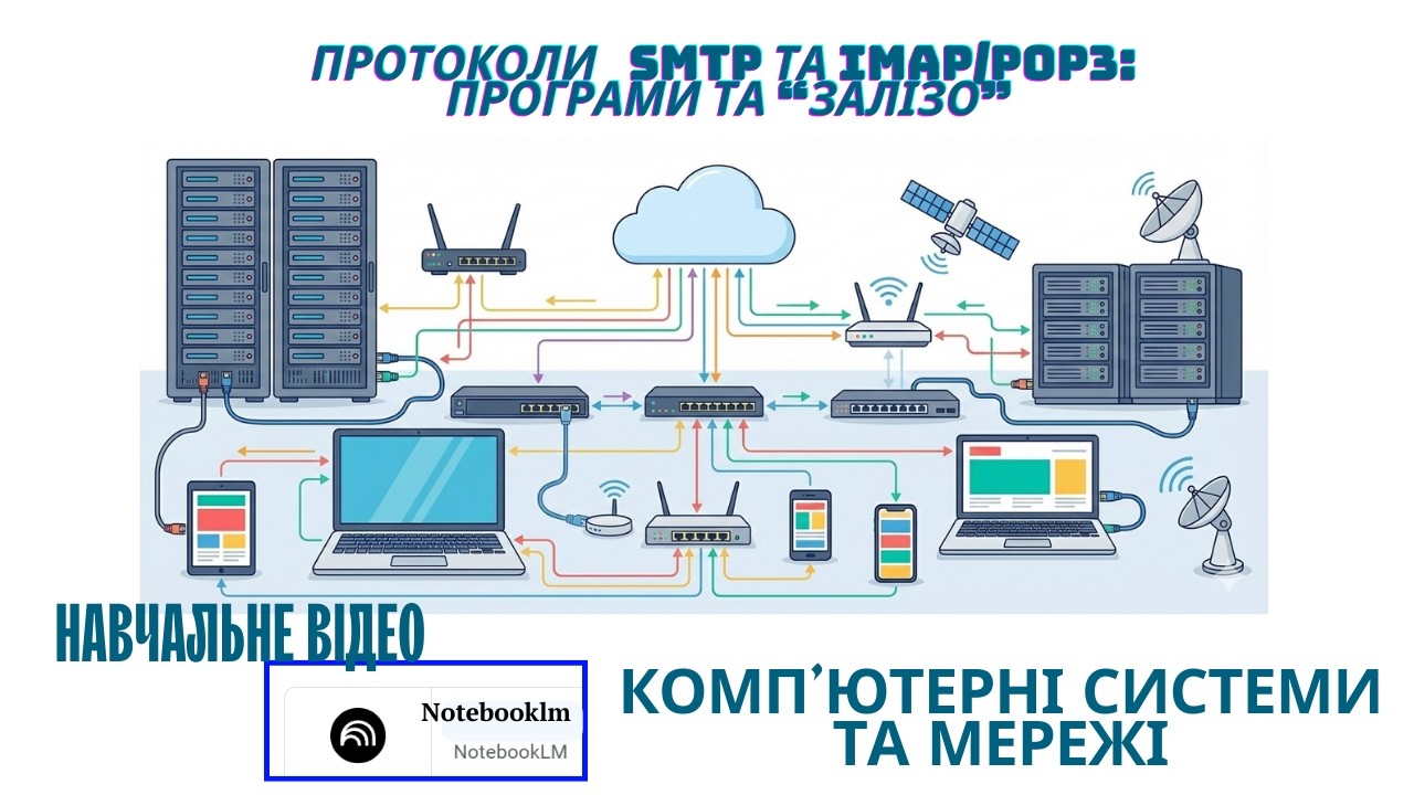 Розбираємо поштову скриньку. Протоколи SMTP та IMAP/POP3.