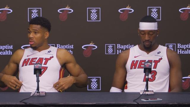 Bam Adebayo & Giannis Antetokounmpo: 