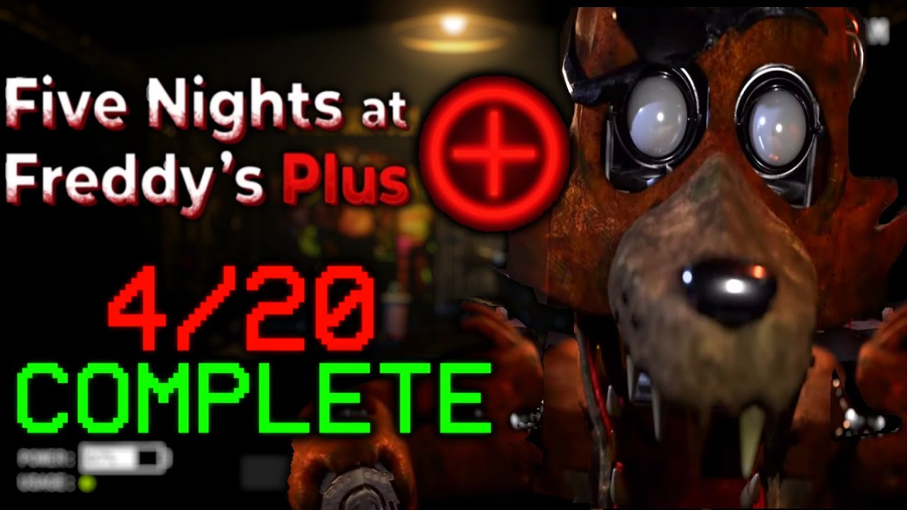 FNAF PLUS 420 COMPLETE  Ending  Extra Fan-made LostPawPlay
