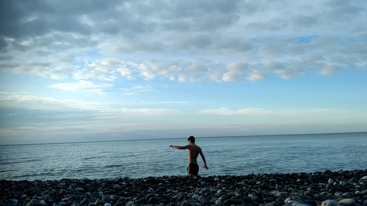 19 января бег, купание в море, дерево жизни