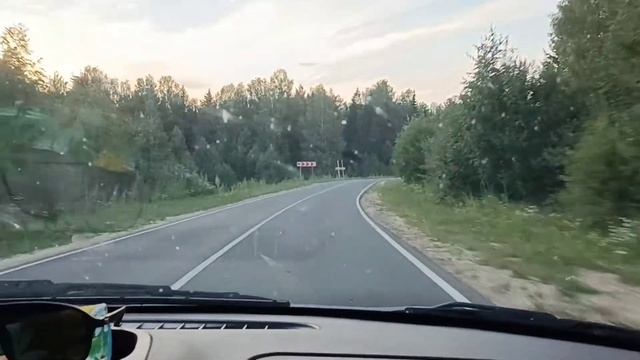 красивый закат дорога шоруньжа параньга