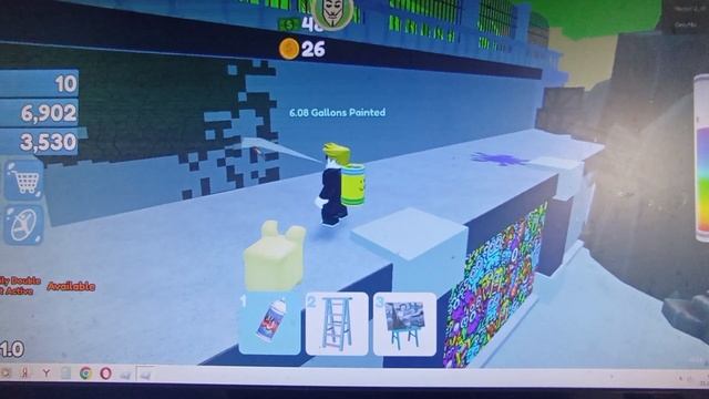 симулятор краски в роблокс Paint Simulator