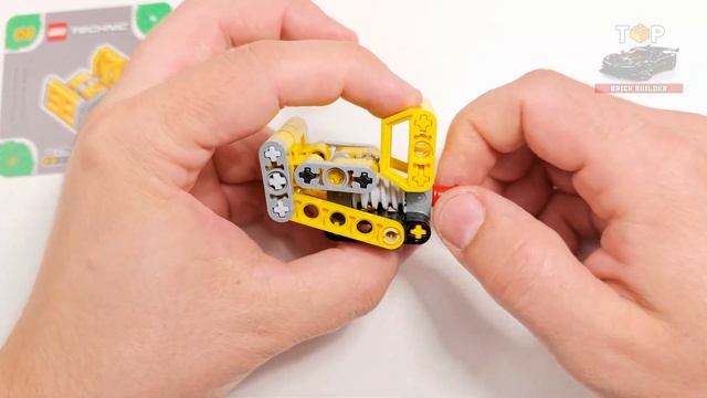 LEGO Technic Mighty Machines S1 (8/8) Бульдозер (42233) Пошаговое руководство по сборке