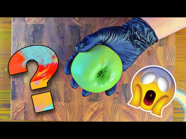 Раздавил яблоко (ASMR) ФЕЙЛ Залипательный эксперимент