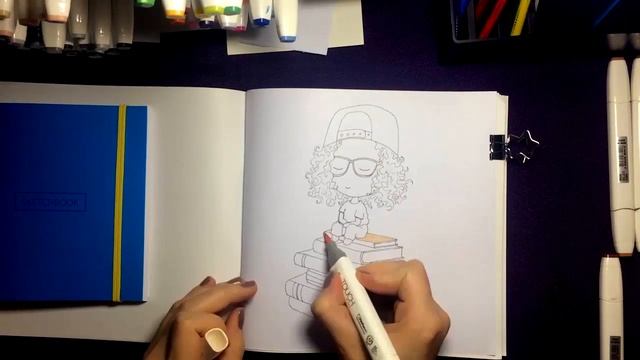 РАСПАКОВКА: ОБЗОР СКЕТЧБУКОВ и МАРКЕРОВ TOUCH Sketchbook  Markers  Buntarke
