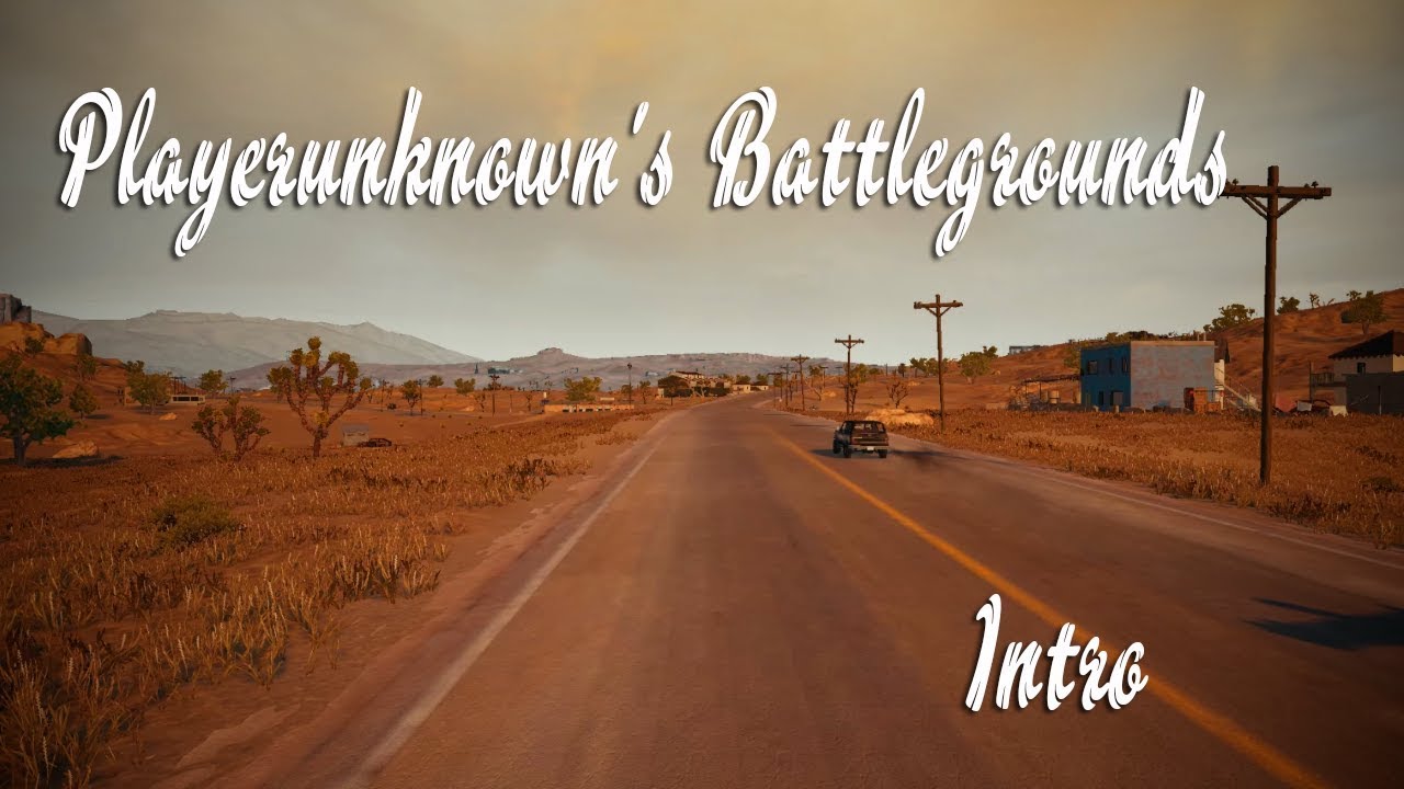 Playerunknown's Battlegrounds Intro | Заставка PUBG - интро от калибра. Intro Sony Vegas