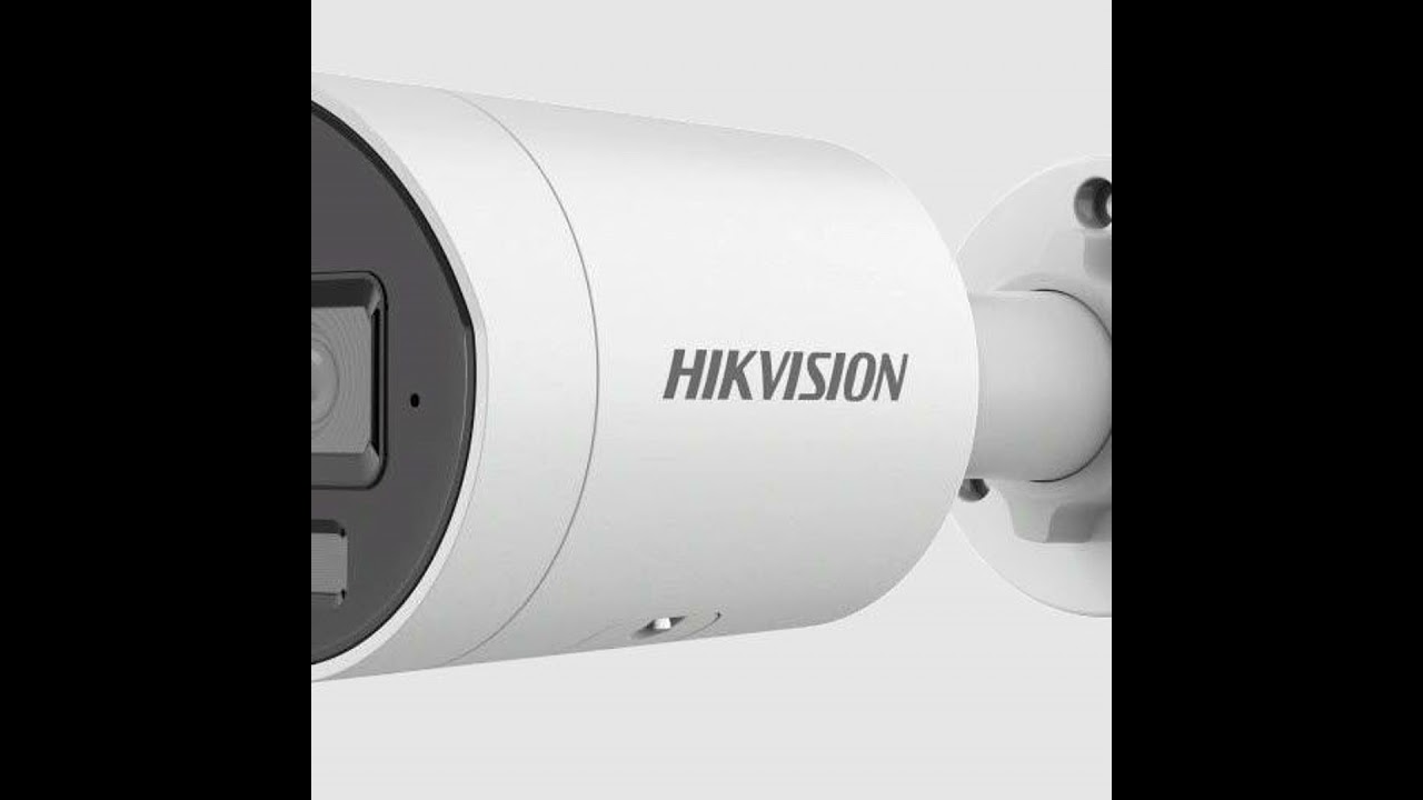 Наружная камера видеонаблюдения со звуком, Hikvision