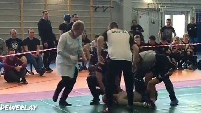 ДзюдоБоевое самбо Нокауты под музыку Часть 4