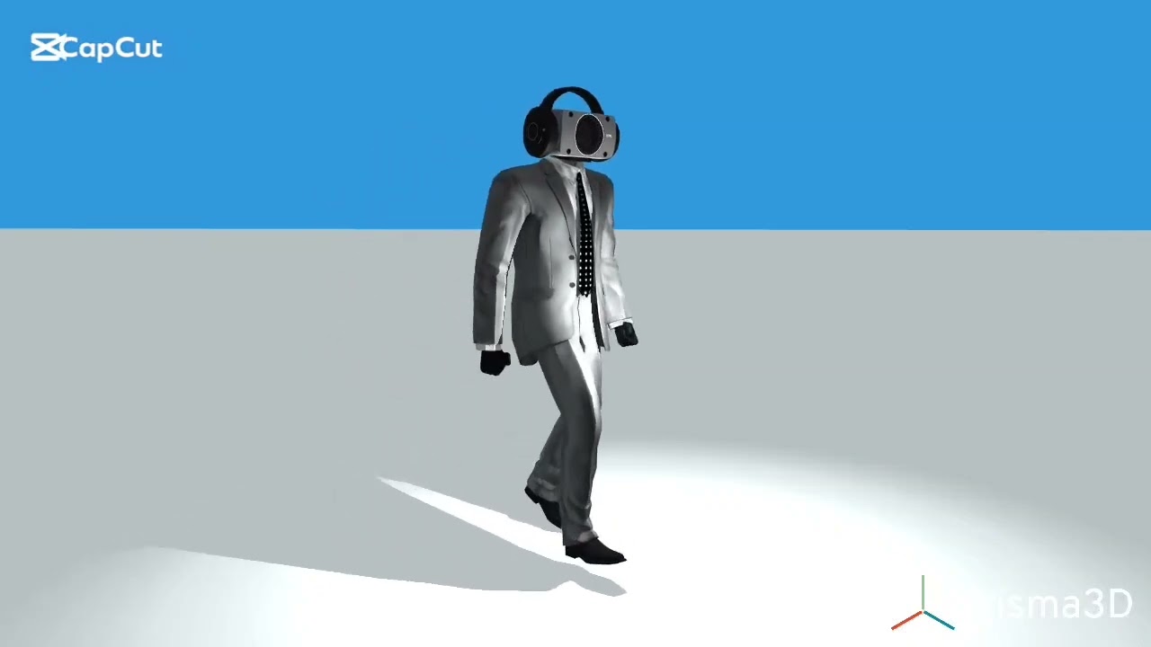 Walking Animation 2—Анимация ходьбы (prisma 3d)