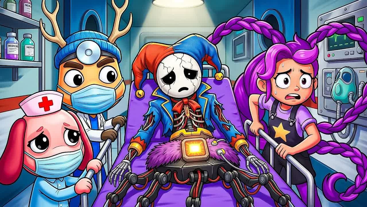 Поппи Плейтайм против Больницы для животных 🐾🎮 анимация
