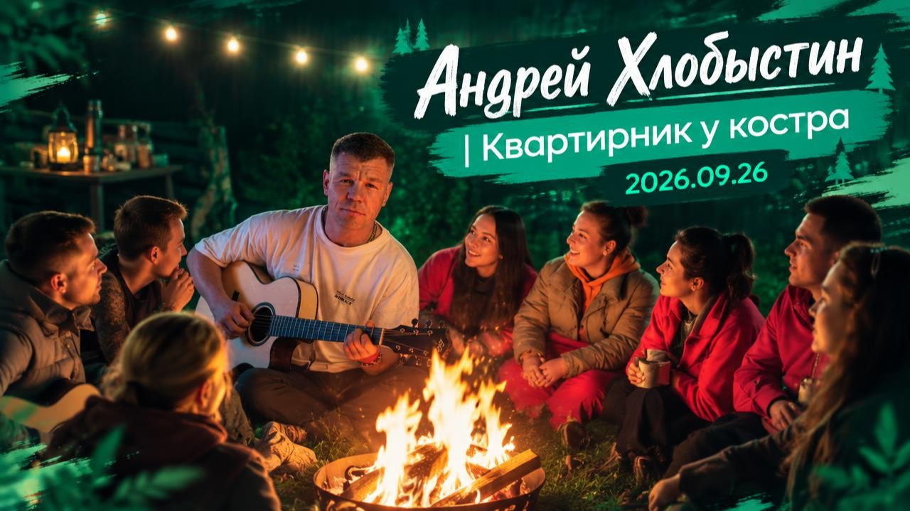 Андрей Хлобыстин  Квартирник у костра 2026.09.26