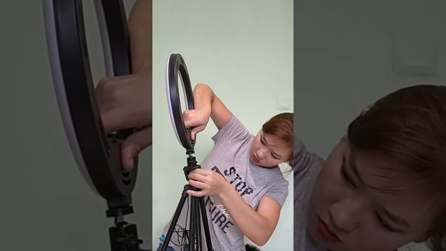 Как собрать кольцевую лампу.Коротко и ясно.Обзор кольцевой лампы Ring Fill Light 33см.Ring Lamp.