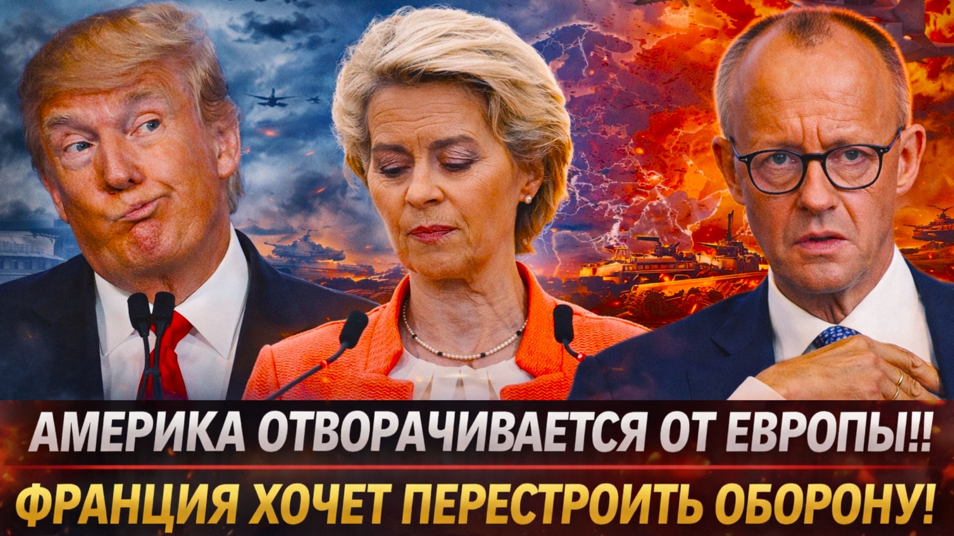 "ТРАМП бросают Европу? США уходят  в сторону// ФРАНЦИЯ выходит вперед. Что задумал МАКРОН?"