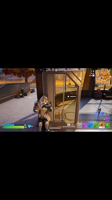 Fortnite Battle Royale! Зеленый плащ