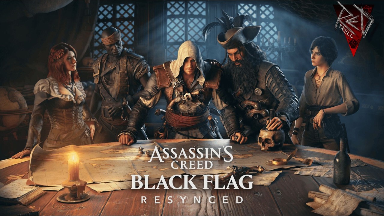 РОЗЫГРЫШ Assassin's Creed Black Flag Resynced STEAM РУ РЕГИОН СМОТРИ В ЗАКРЕПЕ