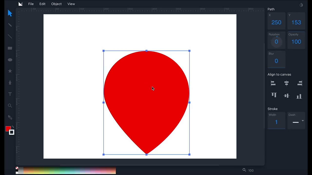 Застосування основних інструментів векторного середовища Method Draw Vector Editor