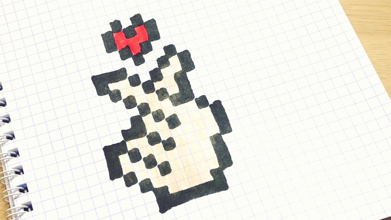 ЩЕЛЧОК ЛЮБВИ ! РИСУНКИ ПО КЛЕТОЧКАМ - PIXEL ART