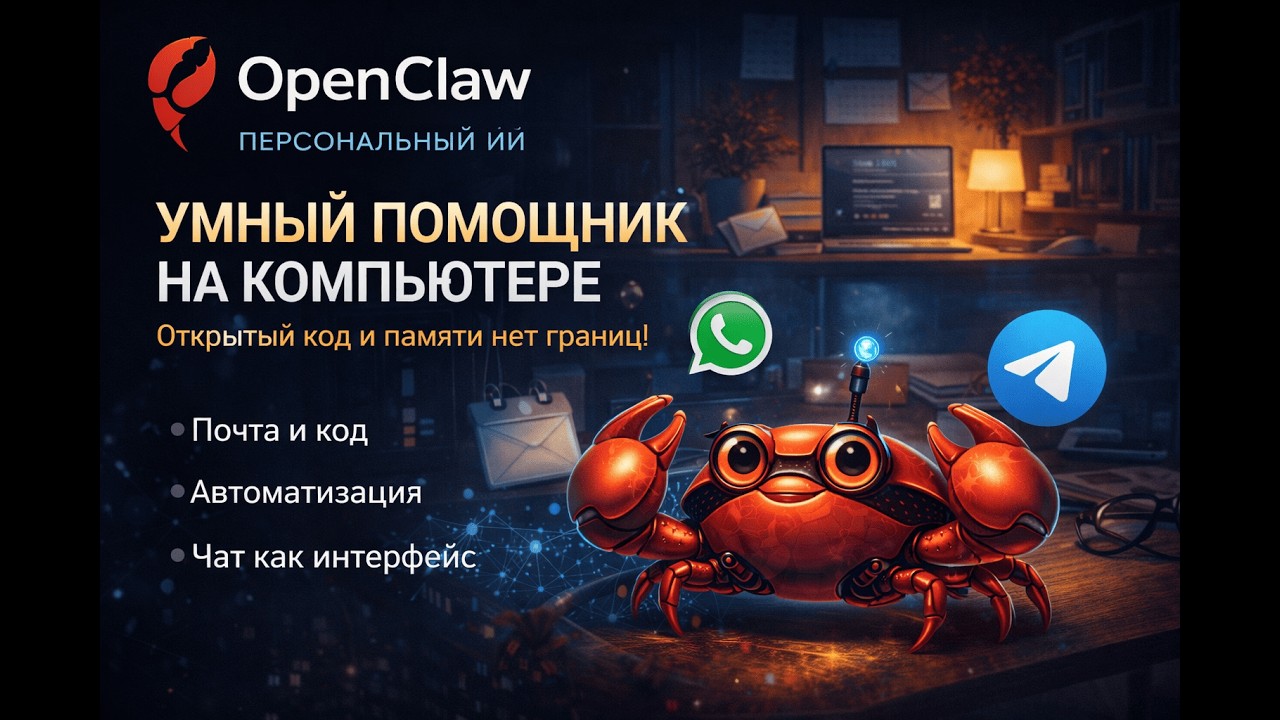 OpenClaw сам пишет код и управляет компьютером