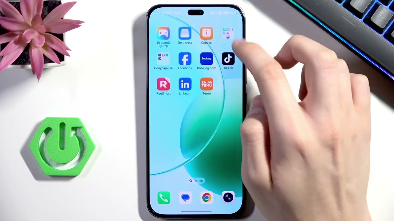 HONOR X70i  Как заблокировать номер телефона
