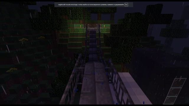 Показываю свои постройки eaglercraft