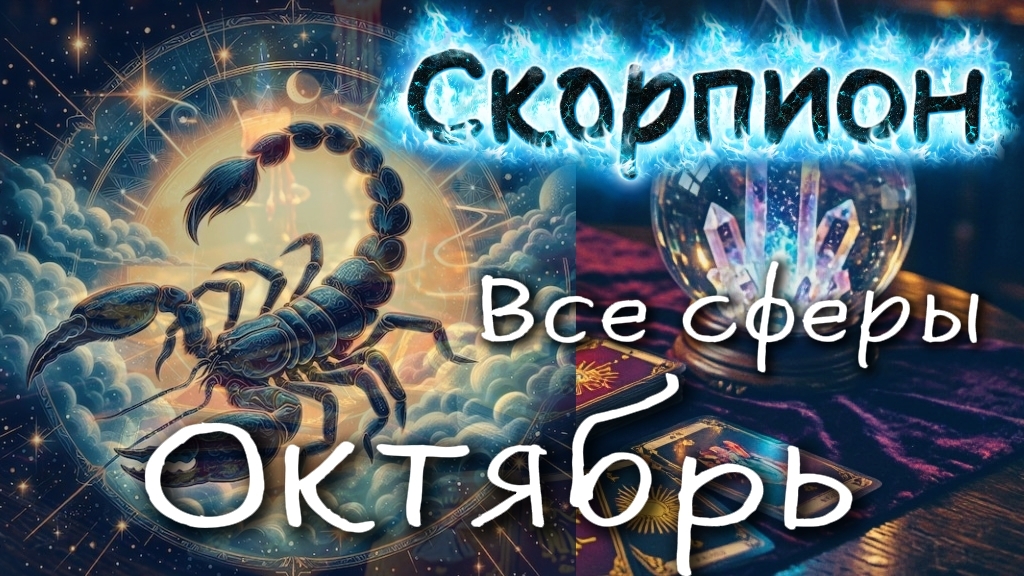 СКОРПИОНКАКИМ БУДЕТ ОКТЯБРЬ
