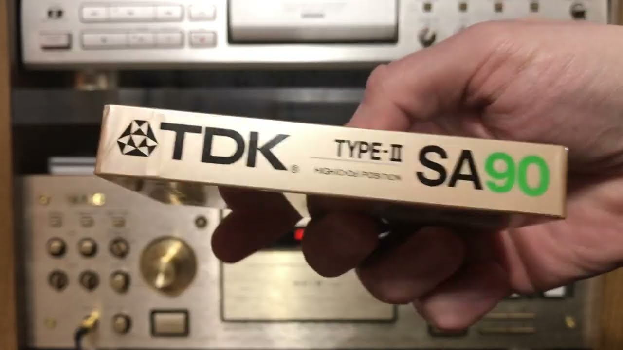 TDK SA 90 - 1987. Made In Japan.