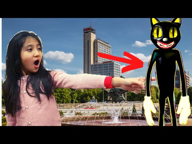 Картун Кэт существует. Мултьяшный Кот нападения на людей. Cartoon Cat.