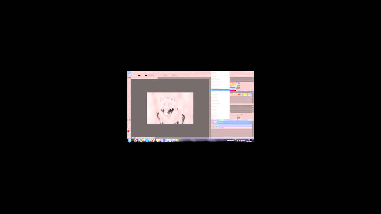 Как фотошопить картинку в CS6 PS